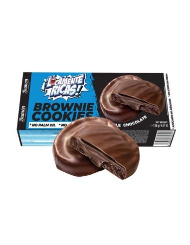 Cookies Brownie Doble Chocolate 128Gr. S/A de Dumon
