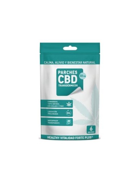 Healthy Vitalidad Forte Plus Parches Cbd 6Ud. de Healthy Vitalidad Forte Plus