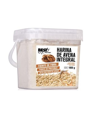 Harina De Avena Integral Cookies 1900Gr. de Best Protein