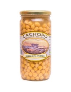 Garbanzos Cocidos 720Gr. Eco de Cachopo