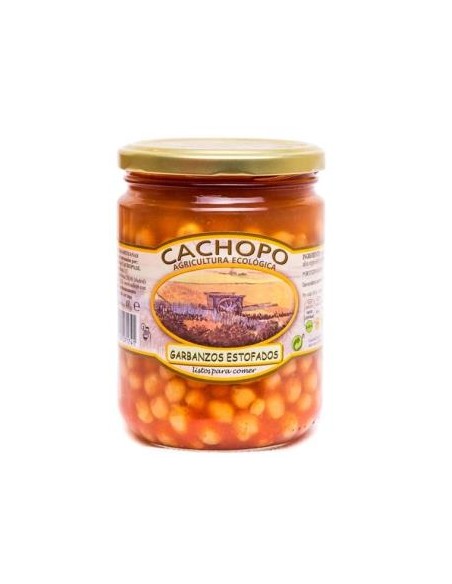 Garbanzos Estofados 400Gr. Eco de Cachopo
