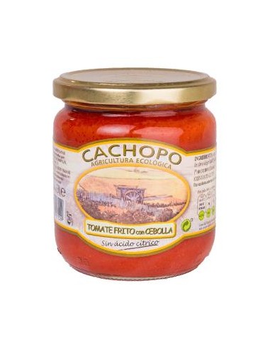 Tomate Frito  Con Cebolla 370Ml.  Eco de Cachopo