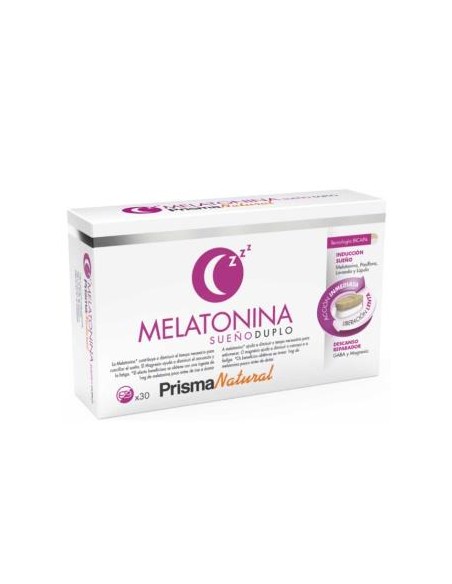 Melatonina Sueño Duplo 30 Comp  de Prisma Natural