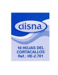 Disna Hoja Recambio Soligen Cortacallos 10 Uni de Disna