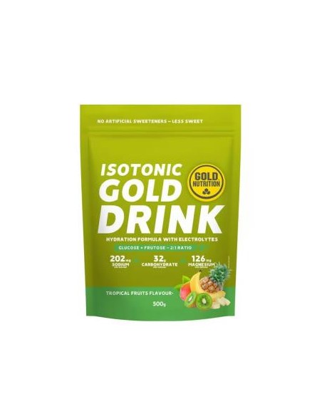Gold Drink Tropical 500Gr. de Gold Nutrition