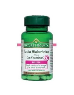 Acido Hialuronico 20Mg Con Vit. C 30Cap de Nature´S Bounty