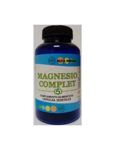 Magnesio Complet 5 90Cap. de Alfa Herbal