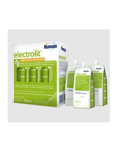 Electrolit 3X250Ml. de Humana