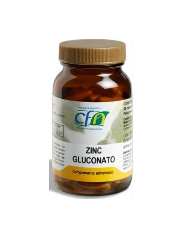 Zinc Gluconato 90Cap. de Cfn