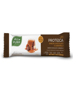 Barrita Proteicas Chocolate y Caramelo All Pura