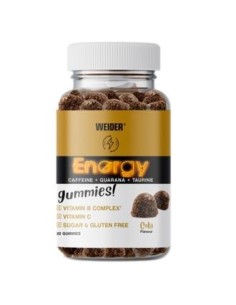Weider Gummy Energy Caffeine Cola 80Gummies de Weider