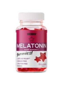 Weider Gummy Melatonina Fresa 60Gummies de Weider