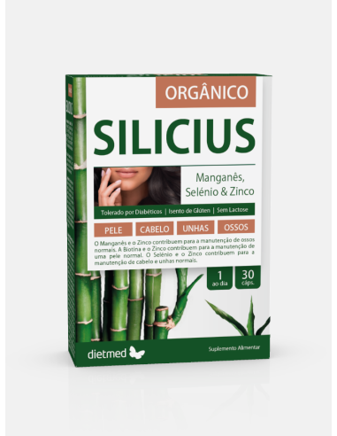 Silicius organico dietmed 30cap