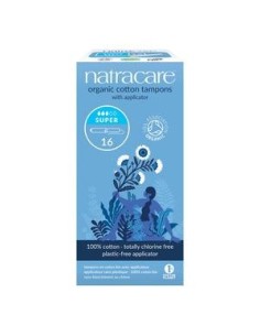 Tampón Super Con Aplicador16/u de Natracare