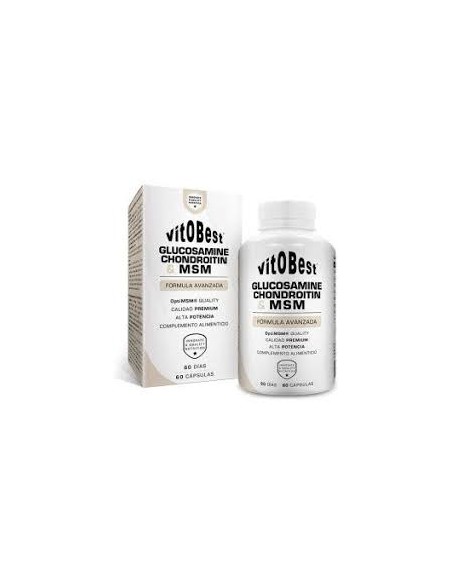 Glucosamina + Condroitina + Msm 60 Caps de Vit.O.Best