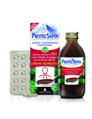 Protecsapin Jarabe (Regalo Comprimidos De Propolis Y C) 250 ml. de Natysal