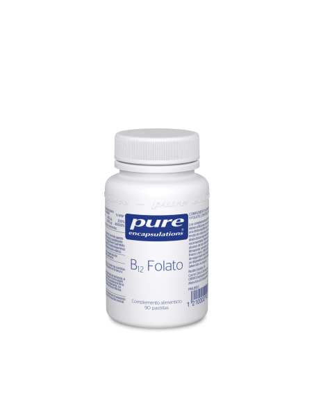 B12 Folato 90cap (12x26g) de Pure Encapsulations