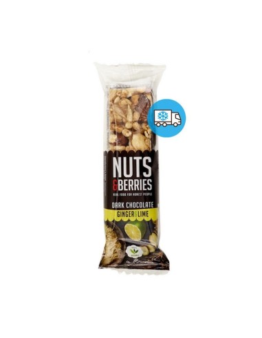 Barrita Chocolate Negro-Jengibre-Lima Nuts&Berries De Nuts&B