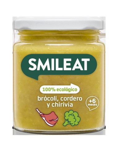 Tarrito De Brocoli Con Cordero Y Chirivia 230 G Ec De Smilea