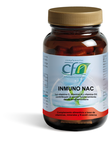 Inmuno Nac 60 Vcaps Bote Compostable de Cfn
