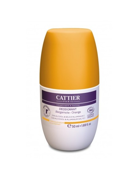 Desodorante Roll-On Cattier Frescor Cítrico 24H 50ml