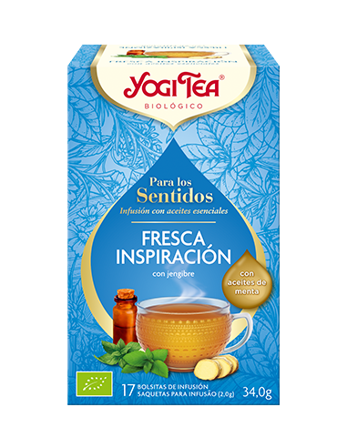 Yogi Tea para los sentidos Fresca Inspiracion de Yogi Tea