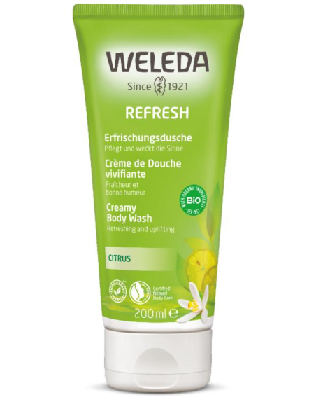 Gel De Ducha Cremoso De Citrus 200 Ml de Weleda
