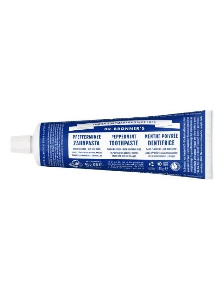 Dentífrico Peppermint Dr. Bronner’s 140 g – Frescura Natural