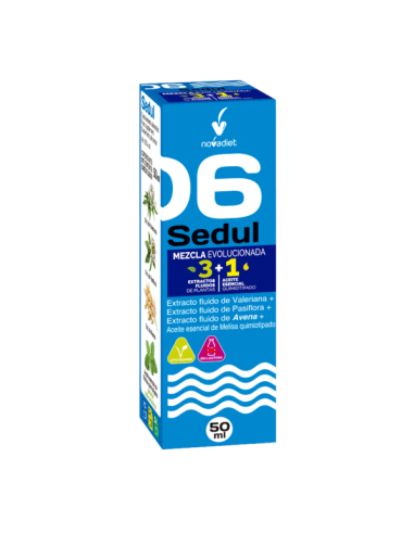 Pack 3x2 Sedul + Aceite Esencial Melisa 50 ml Novadiet