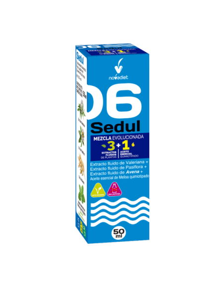 Pack 3x2 Sedul + Aceite Esencial Melisa 50 ml Novadiet