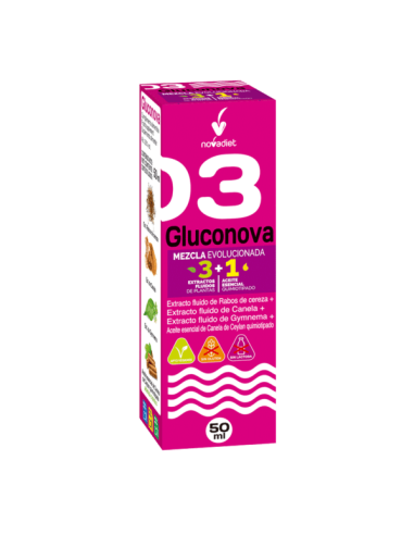 Pack 3X2 Gluconova Extracto 30Ml. de Novadiet.