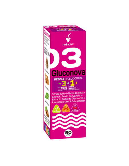 Pack 3X2 Gluconova Extracto 30Ml. de Novadiet.