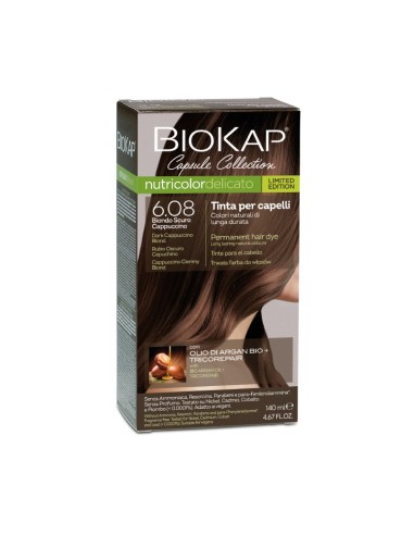 Delicato 6.08 Rubio Oscuro Capuchino Edición Limitada Biokap