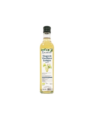 Vinagre de Vino Blanco 500 ml de Biolabrador