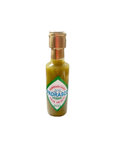 Padrasco Verde Salsa Picante 100 ml de Celebridade Galega