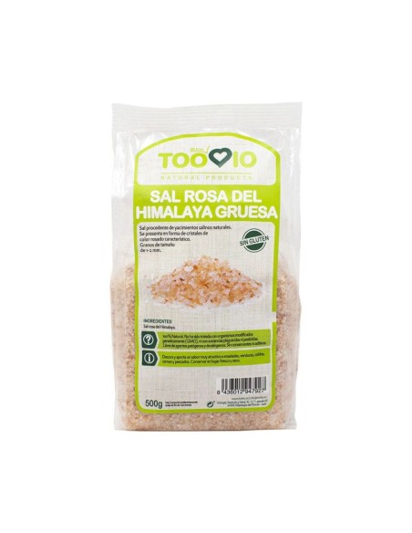 Sal Rosa del Himalaya Gruesa 500 g de Toovio