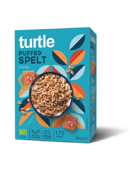 Puffed Spelt & Honey  300g de Turtle