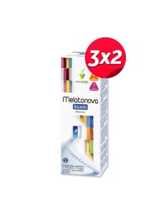 Pack 3x2 Melatonova Líquida 30 ml Novadiet - Sueño Natural
