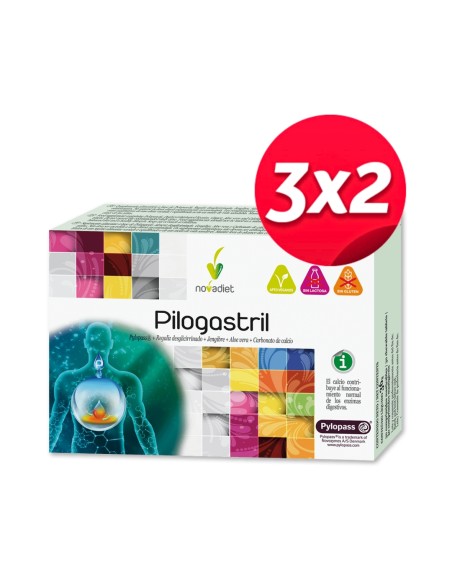 Pack 3x2 Pilogastril de Novadiet
