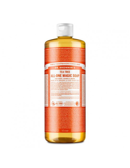 Jabón Líquido Árbol del Té Dr. Bronner’s – Piel Fresca y Natural