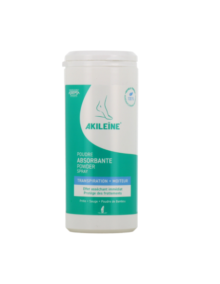 Akileine Polvo Absorbente Transpiracion Excesiva 75g