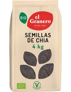 Semillas de Chía Bio 4 kg | El Granero Integral Natural