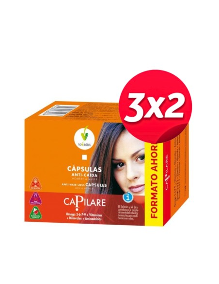 Pack 3x2 Capilare 120 Capsulas-Formato Ahorro- de Novadiet