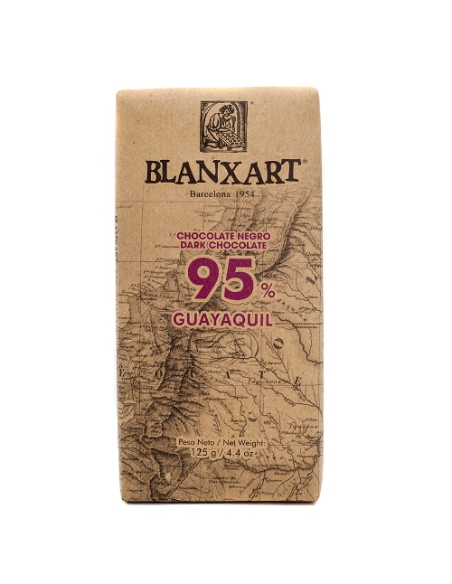 Chocolate Negro 95% Guayaquil 75 Gramos Blanxart