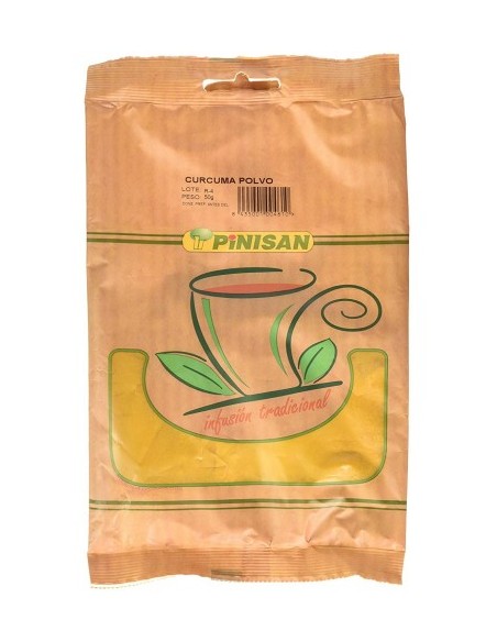 Bolsa Curcuma Raiz Polvo 50 gr de Pinisan