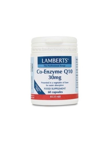 Coenzima Q10 30 mg 60 Caps de Lamberts