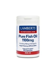 Aceite de Pescado Puro 1100 mg 60 Caps de Lamberts