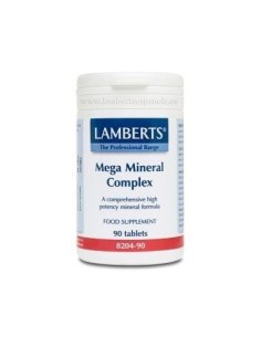 Mega Mineral Complex 90 Tabs de Lamberts