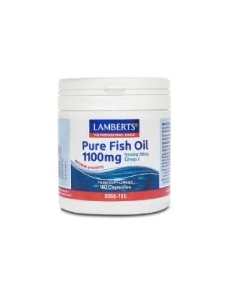Aceite de Pescado Puro 1100 mg 120 Caps de Lamberts