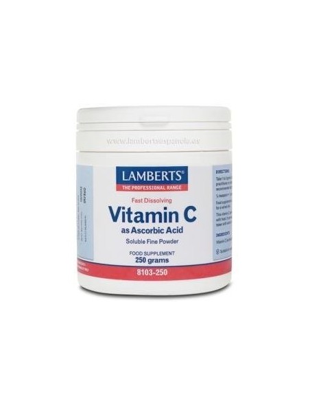 Ãcido AscÃ³rbico 250 g de Lamberts